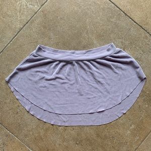 capezio lavender pull on skirt—Girls
